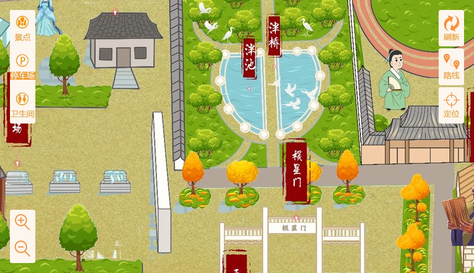 广东手绘地图景区语音讲解导览系统：智慧景区建设的基石